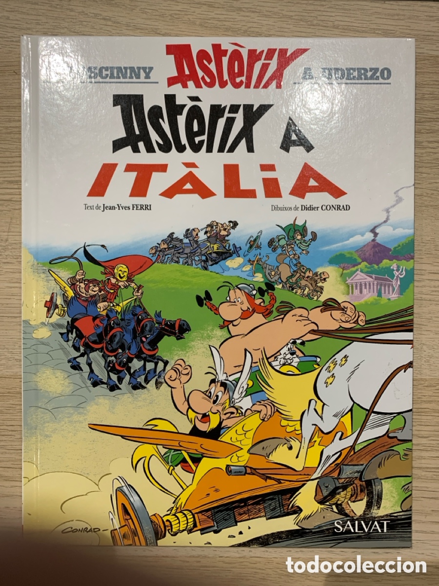 Fumetti: Ast&egrave;rix 37. Ast&egrave;rix a It&agrave;lia (catal&agrave;) - Goscinny y Uderzo / Jean-Yves Ferri y Didier Conrad - Salvat