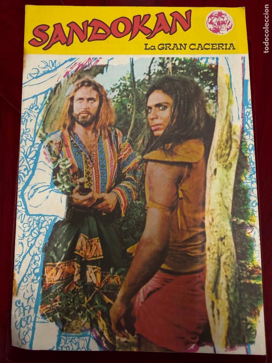 C&oacute;mics: SANDOKAN Fotonovela. 1976 SACIS - CEDAG. 12 pags