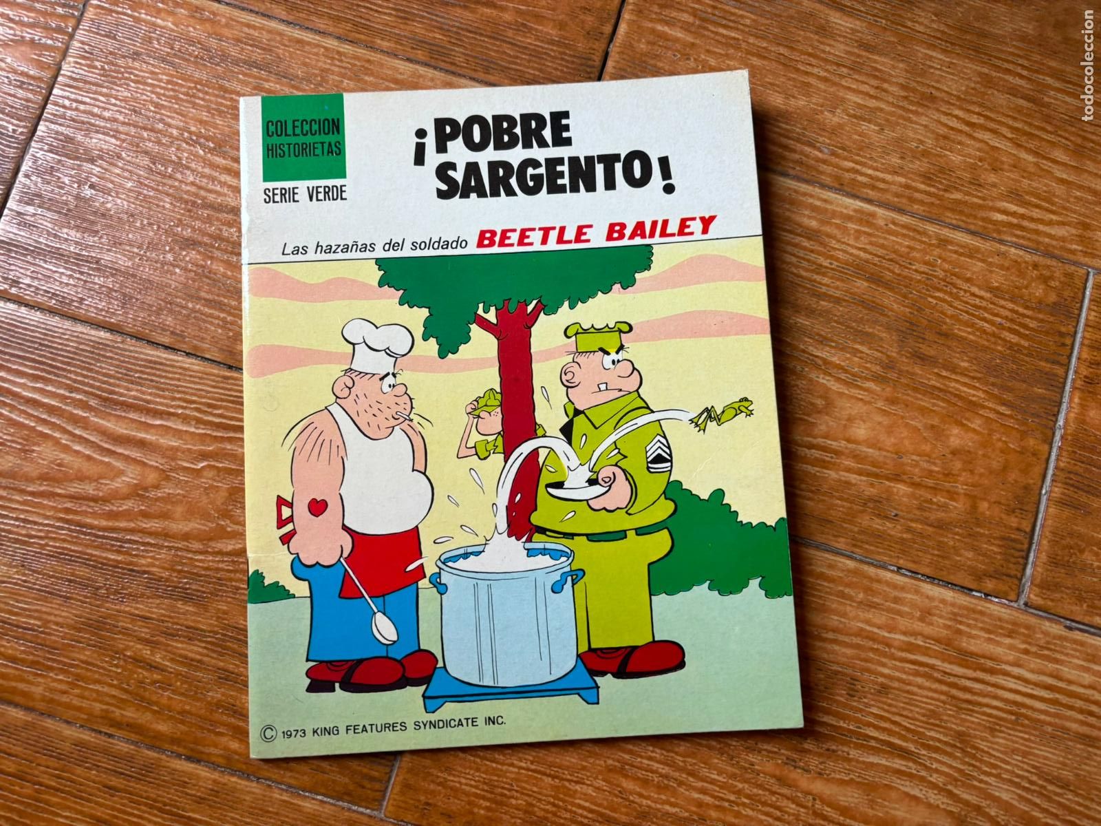 C&oacute;mics: COLECCI&Oacute;N HISTORIETAS SERIE VERDE SUSAETA N&ordm; 1 DE LAS HAZA&Ntilde;AS DEL SOLDADO BEETLE BAILEY