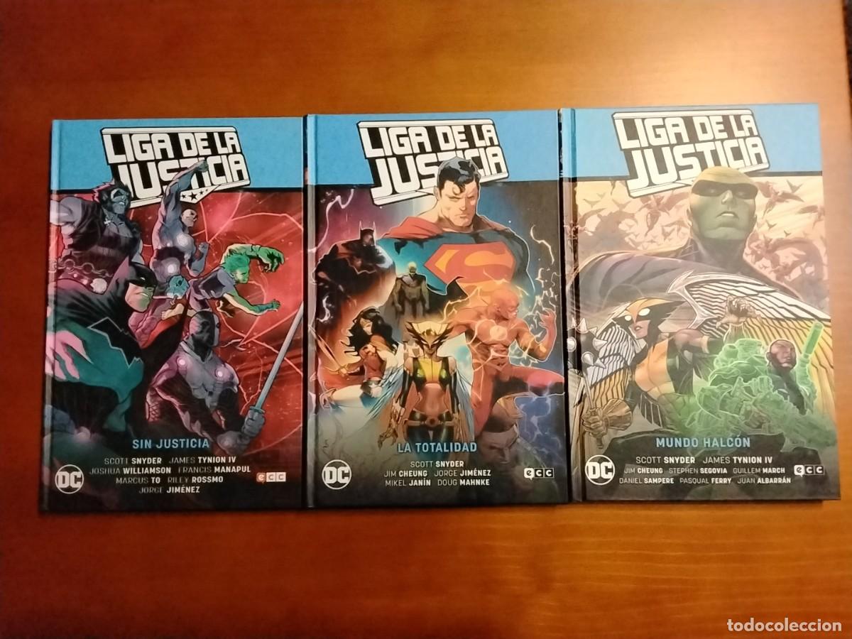 C&oacute;mics: 3 TOMOS LIGA DE LA JUSTICIA