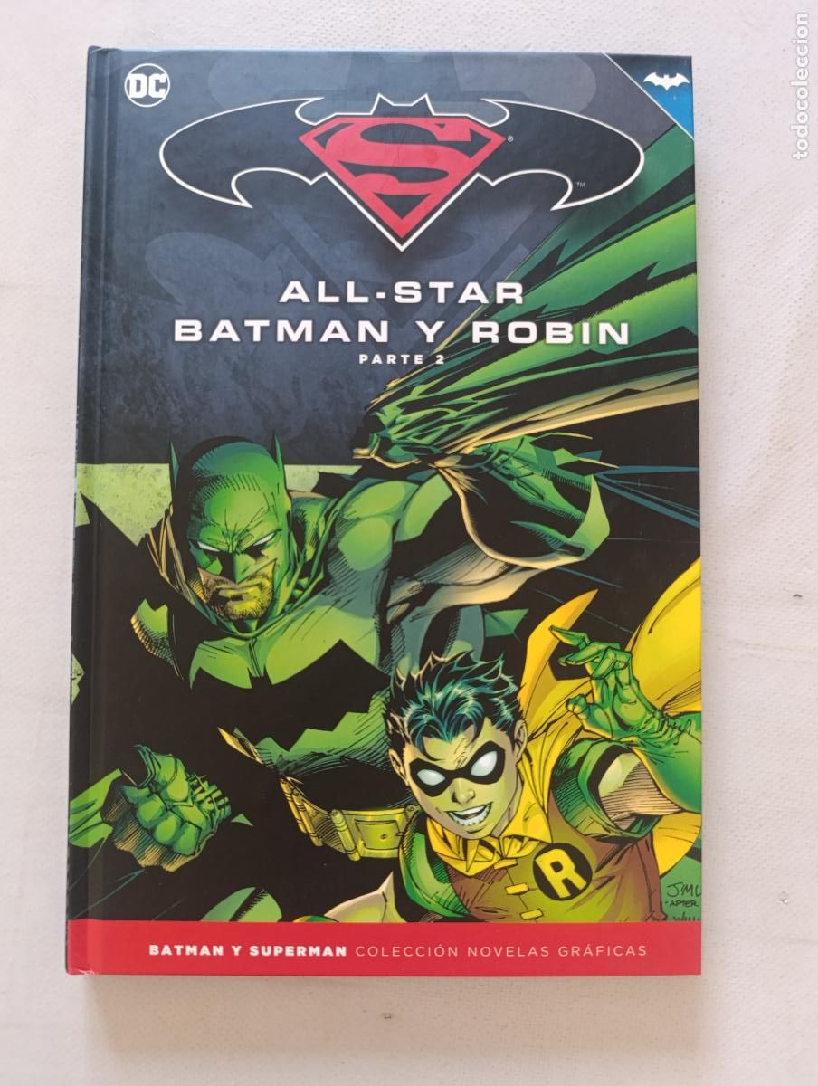 C&oacute;mics: ALL-STAR BATMAN Y ROBIN PARTE 2 - BATMAN Y SUPERMAN NOVELAS GRAFICAS - DC - ECC - TAPA DURA (322w)