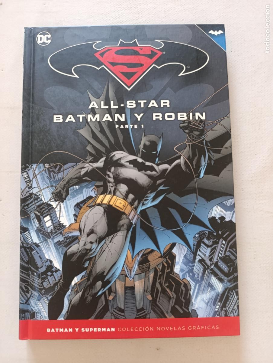C&oacute;mics: ALL-STAR BATMAN Y ROBIN PARTE 1 - BATMAN Y SUPERMAN NOVELAS GRAFICAS - DC - ECC - TAPA DURA (322)