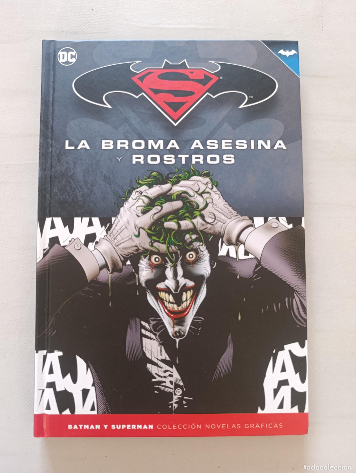 C&oacute;mics: LA BROMA ASESINA Y ROSTROS - BATMAN Y SUPERMAN COLECCION NOVELAS GRAFICAS - ECC - TAPA DURA (356Aw)