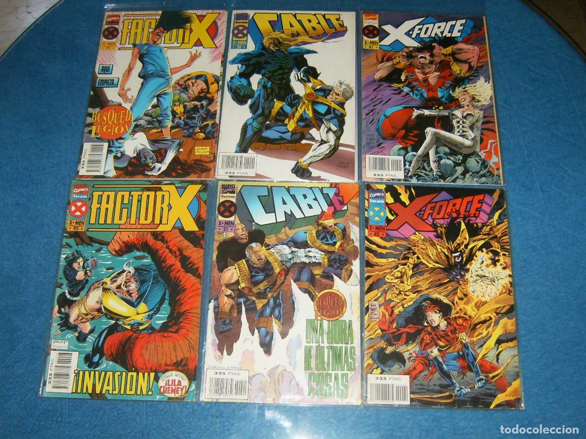C&oacute;mics: X-FORCE 40 41 42 - X-FACTOR 91 92 93 - CABLE 19 20 21