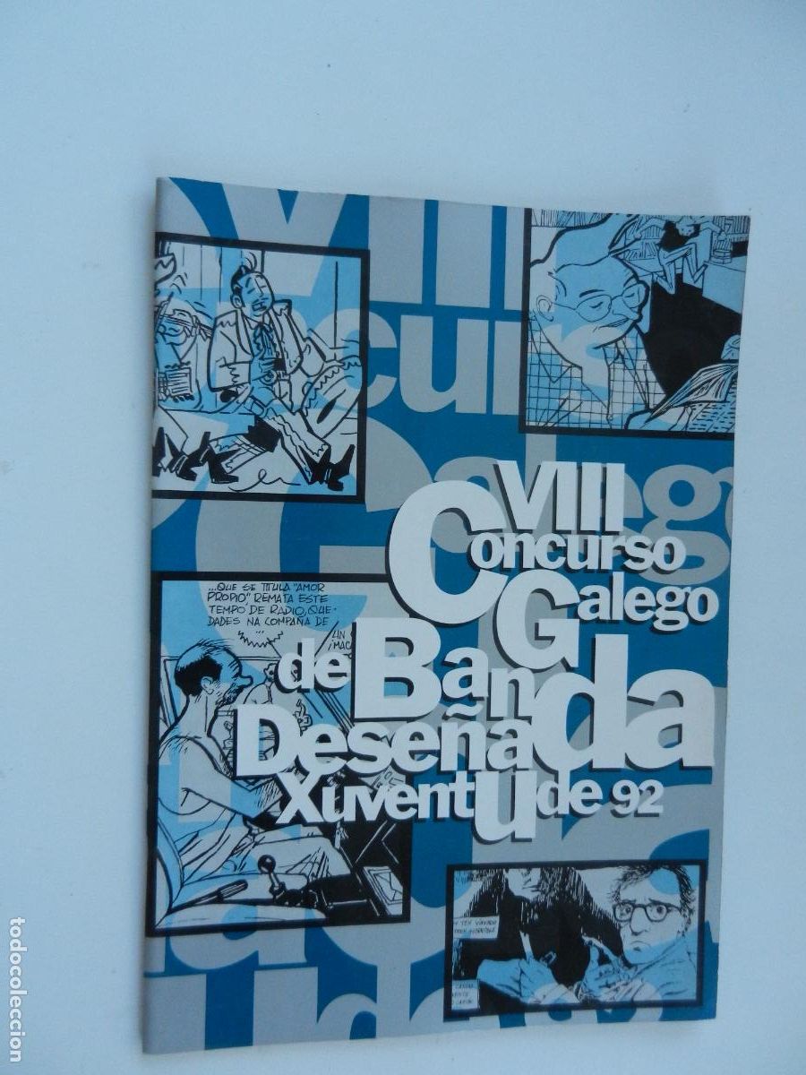C&oacute;mics: VIII CONCURSO GALEGO DE BANDA DESE&Ntilde;ADA XUVENTUDE 92 -GALICIA DIRECCION XERAL DE XUVENTUDE