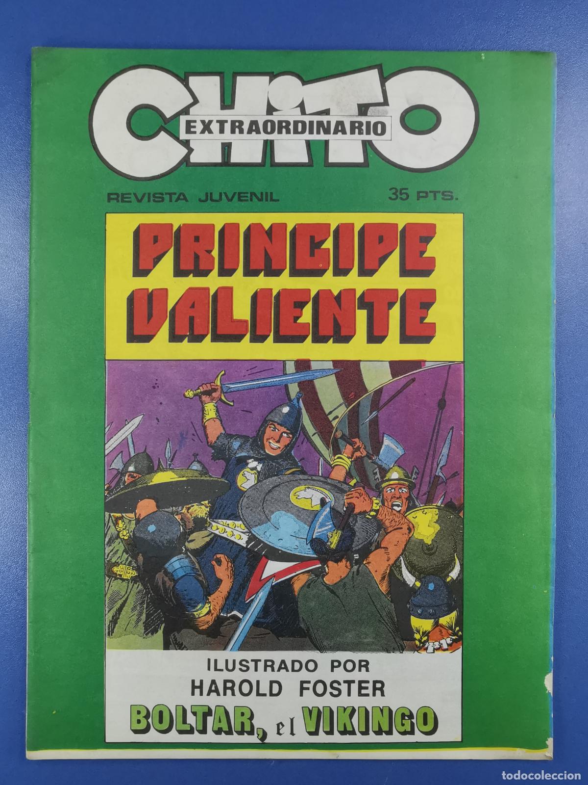 Fumetti: CHITO EXTRAORDINARIO - PRINCIPE VALIENTE - BOLTAR, EL VIKINGO