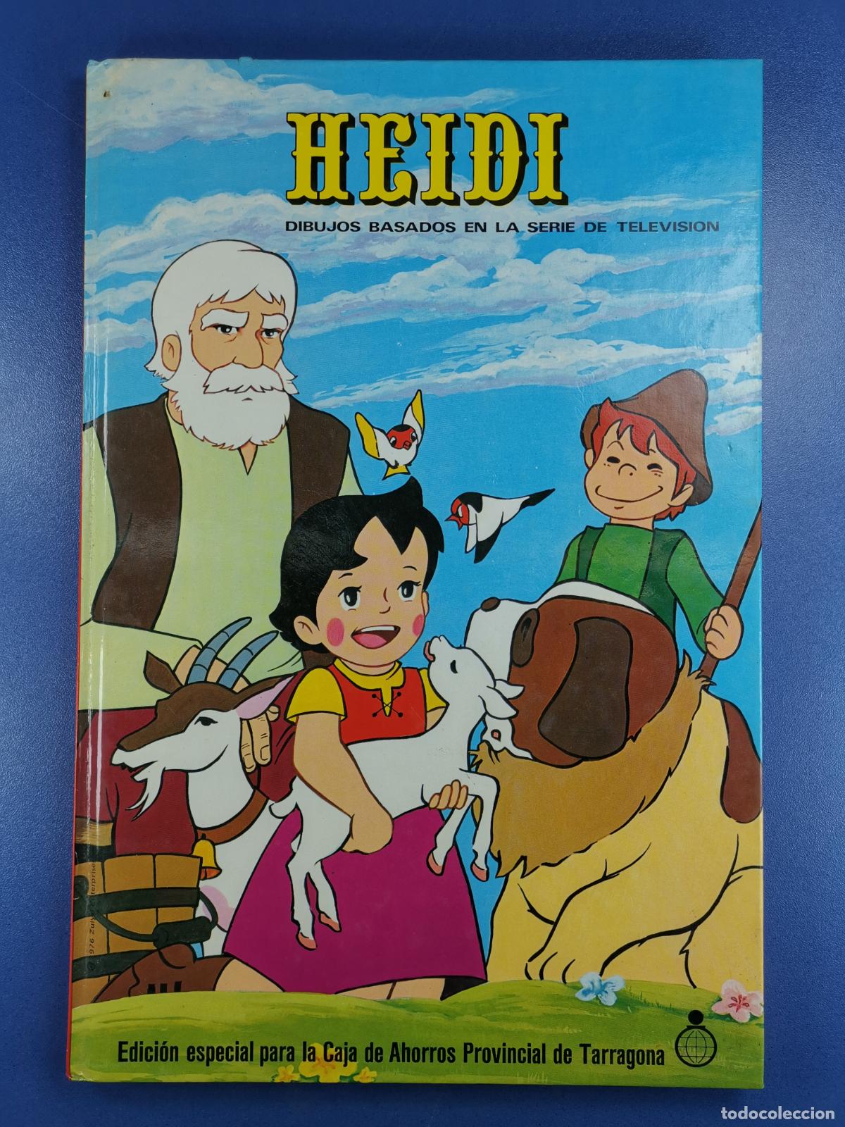 Comics : HEIDI - CAJA AHORROS PROVINCIAL TARRAGONA - EDICIONES RECREATIVAS - 1976