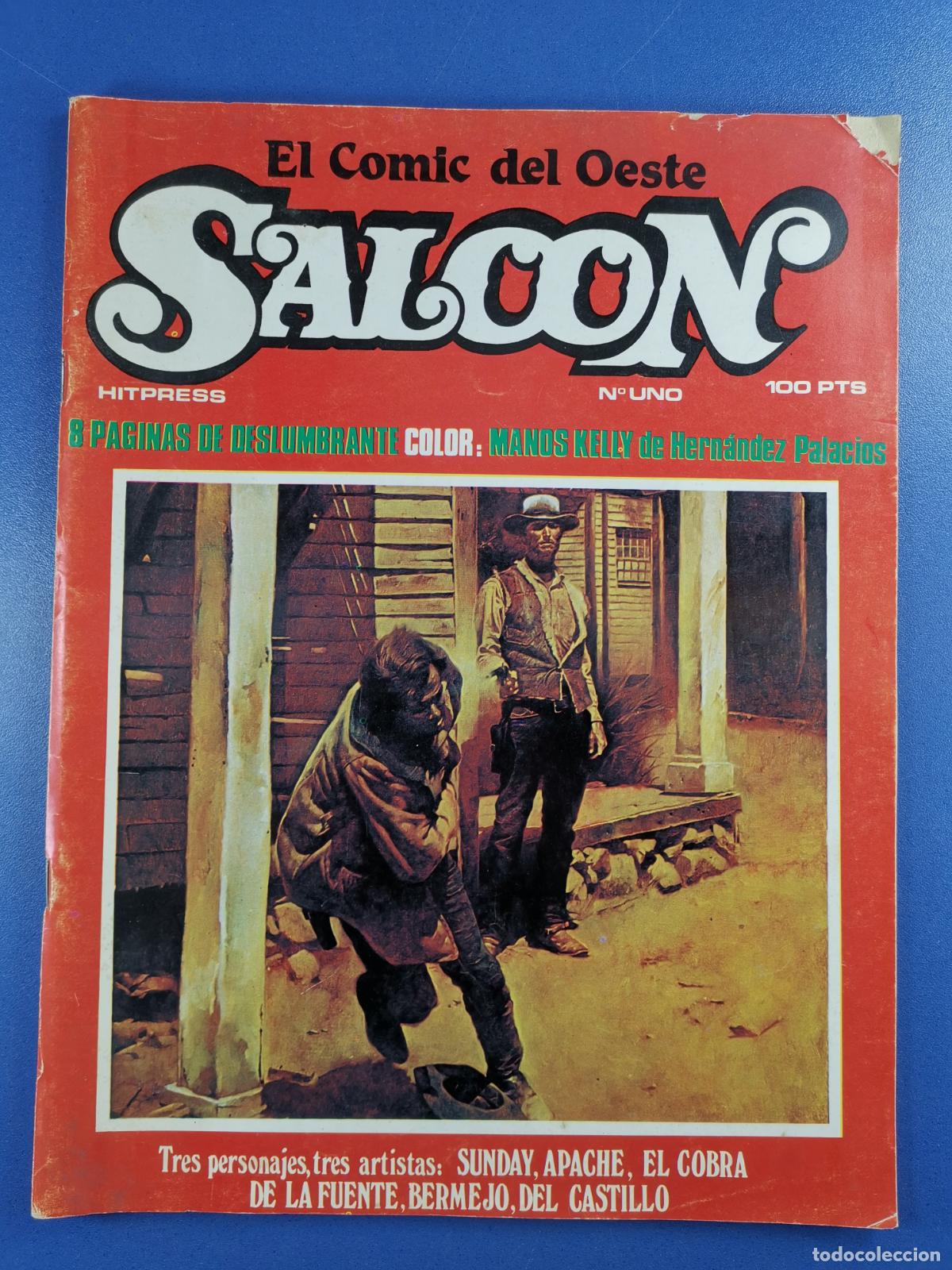 Comics: SALOON - EL C&Oacute;MIC DEL OESTE - n&ordm; 1 - Hern&aacute;ndez Palacios - Hitpress