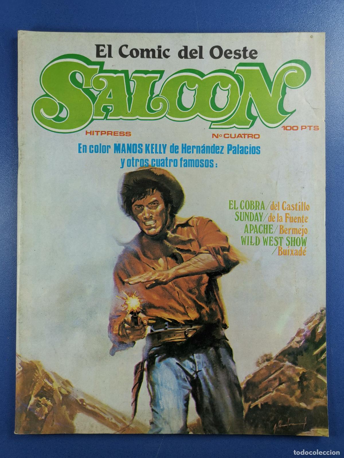 Fumetti: SALOON - EL C&Oacute;MIC DEL OESTE - n&ordm; 4 - Hern&aacute;ndez Palacios - Hitpress