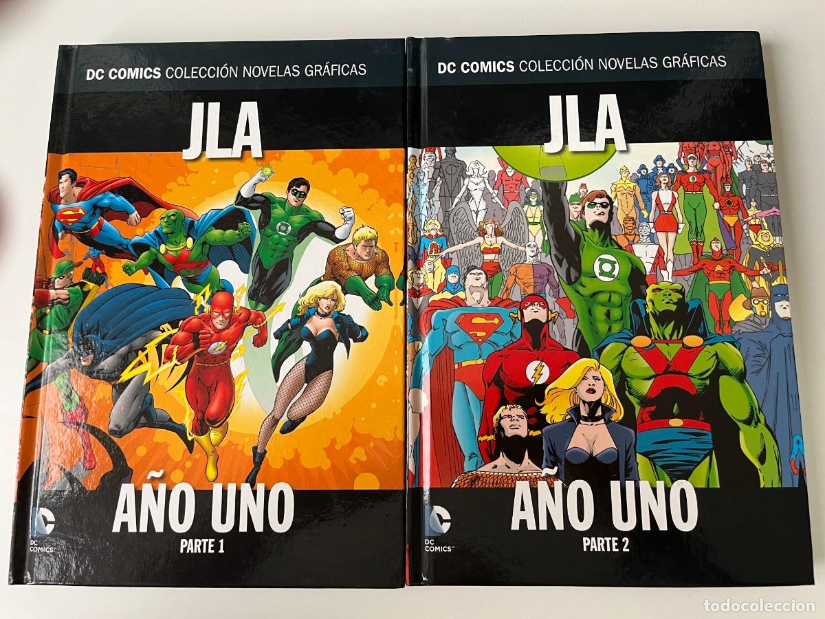 C&oacute;mics: JLA A&Ntilde;O PARTE 1 Y 2 DC COMICS COLECCION NOVELAS GRAFICAS