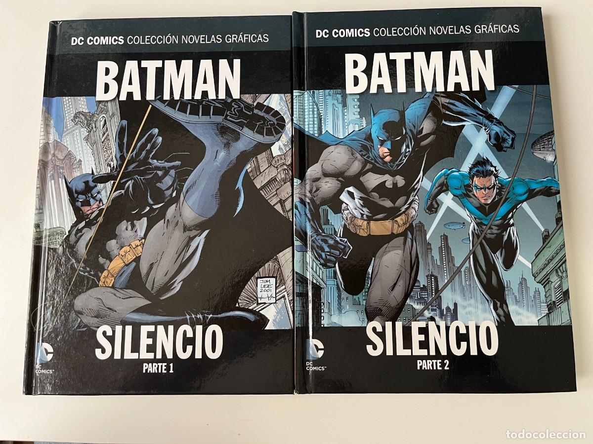 C&oacute;mics: BATMAN SILENCIO PARTE 1 Y 2 DC COMICS COLECCION NOVELAS GRAFICAS