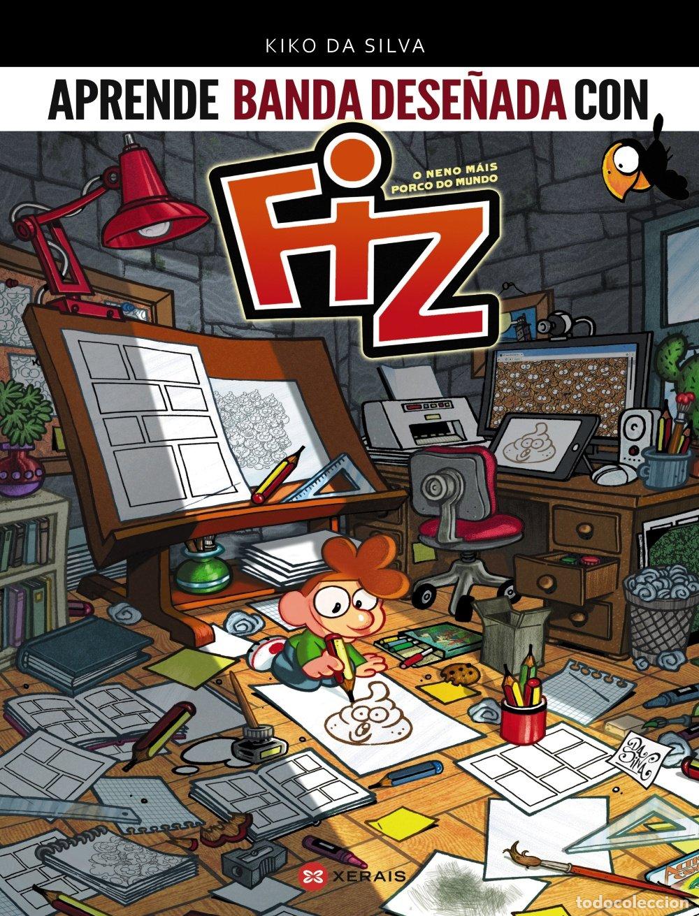C&oacute;mics: Aprende Banda Dese&ntilde;ada con Fiz - Kiko Da Silva - Edici&oacute;ns Xerais - Infantil e Xuvenil - C&oacute;mics