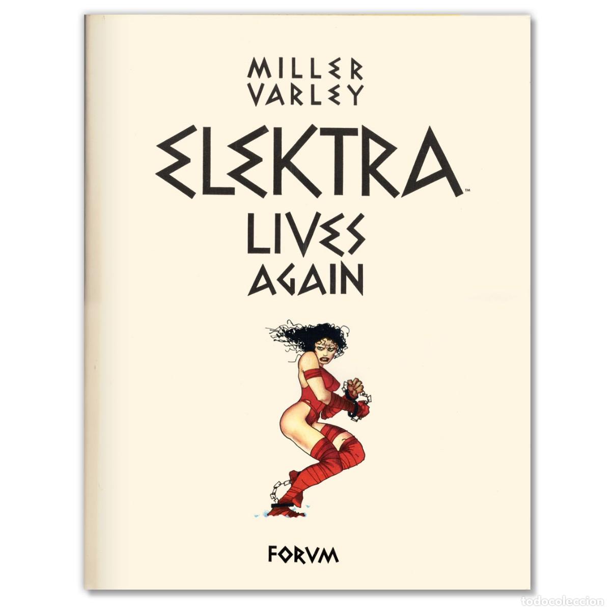 C&oacute;mics: ELEKTRA LIVES AGAIN a&ntilde;o 1991