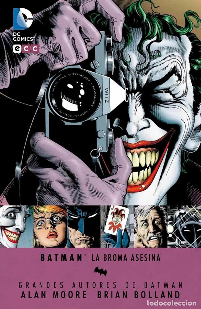 C&oacute;mics: Grandes Autores de Batman: Alan Moore y Brian Bolland. La broma asesina