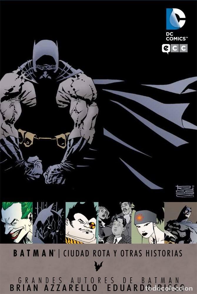 C&oacute;mics: Grandes Autores de Batman: Brian Azzarello y Eduardo Risso. Ciudad rota y otras historias