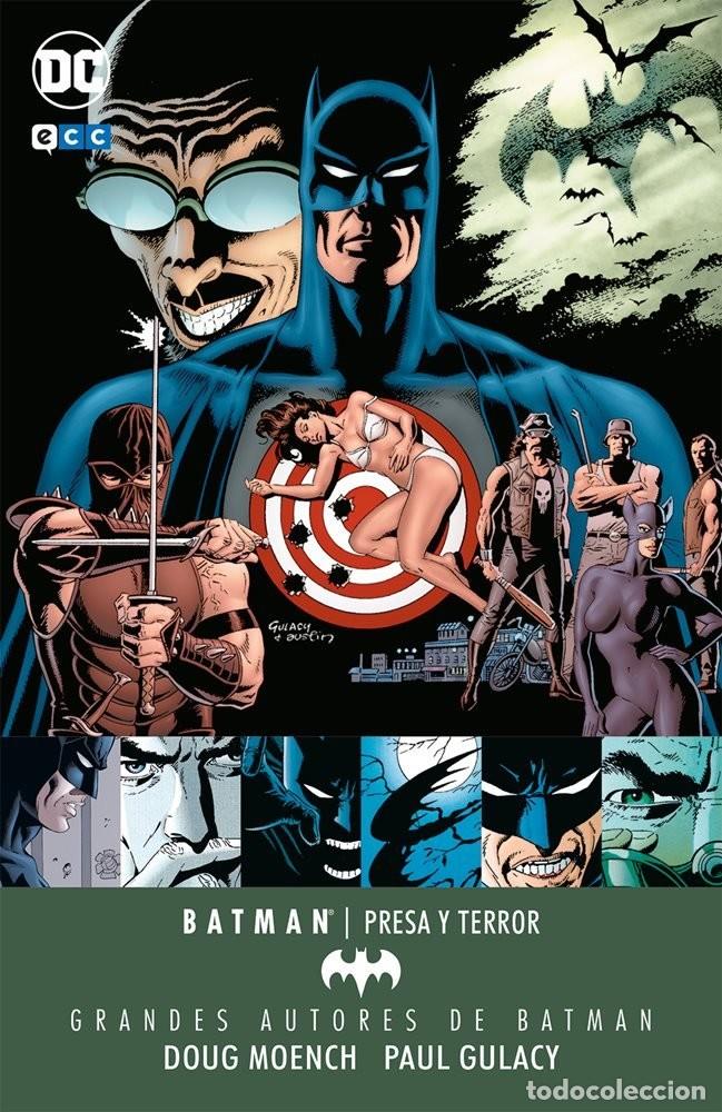 C&oacute;mics: Grandes Autores de Batman: Doug Moench y Paul Gulacy. Presa y Terror