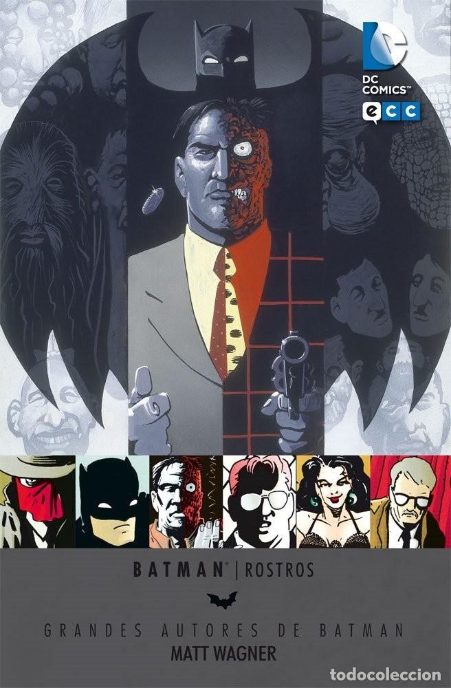 C&oacute;mics: Grandes Autores de Batman: Matt Wagner. Rostros
