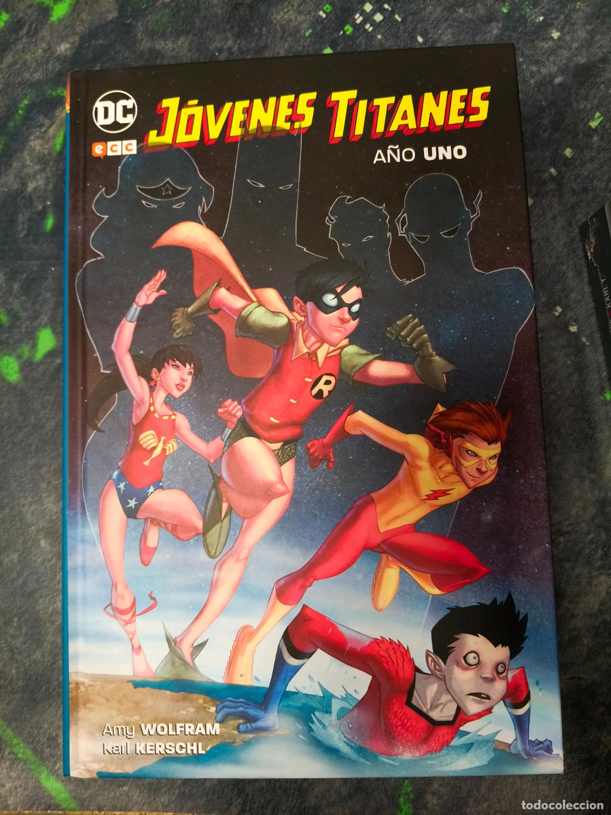 C&oacute;mics: J&oacute;venes Titanes: A&ntilde;o Uno - Wolfram, Amy - Ecc