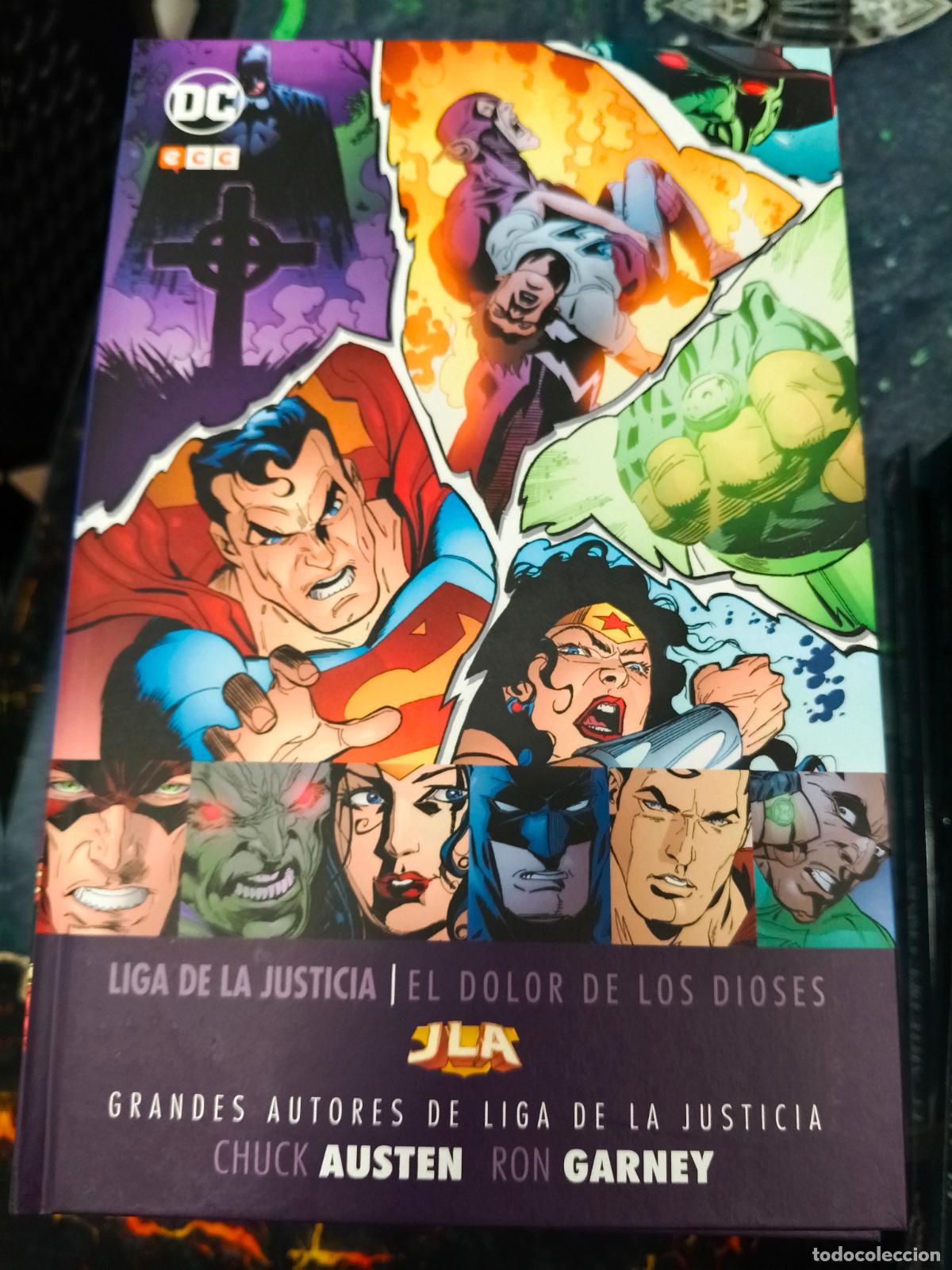 C&oacute;mics: Grandes autores de la Liga de la Justicia: Chuck Austen y Ron Garney &ndash; El dolor de los dioses - Chuc