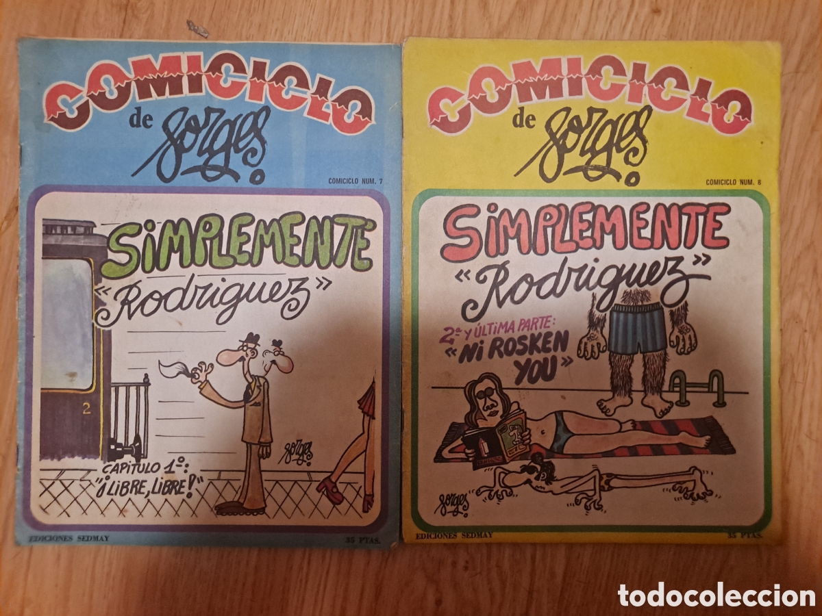 C&oacute;mics: 2 ejemplares &rdquo;El Comiciclo&rdquo; de Forges