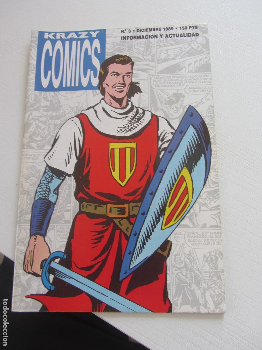 Comics: KRAZY COMICS. N&ordm; 3. DICIEMBRE 1989. EDITORIAL COMPLOT El Capit&aacute;n Trueno arx153
