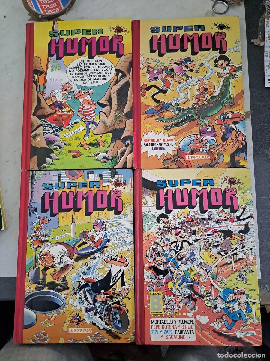 C&oacute;mics: Lote de 9 comics super humor, XI, XV, XLIV, XXVII, XVIII, 54, 43, XXII y XXIV lote 4