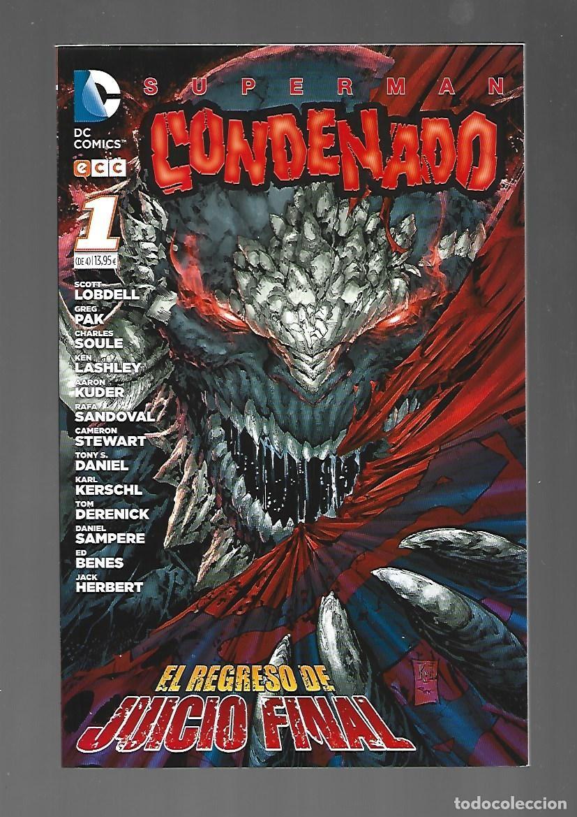 C&oacute;mics: Superman, condenado, 1 de 4: el regreso de Juicio Final, 2015, ECC, impecable - Foto 1