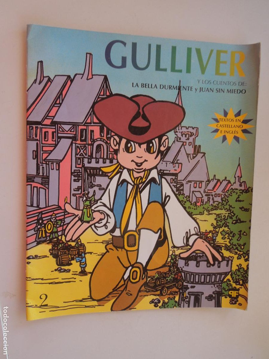 Comics: GULLIVER Y LOS CUENTOS LA BELLA DURMIENTE Y JUAN SIN MIEDO -1995-N&ordm; 4 EDT QF -CASTELLANO E INGLES