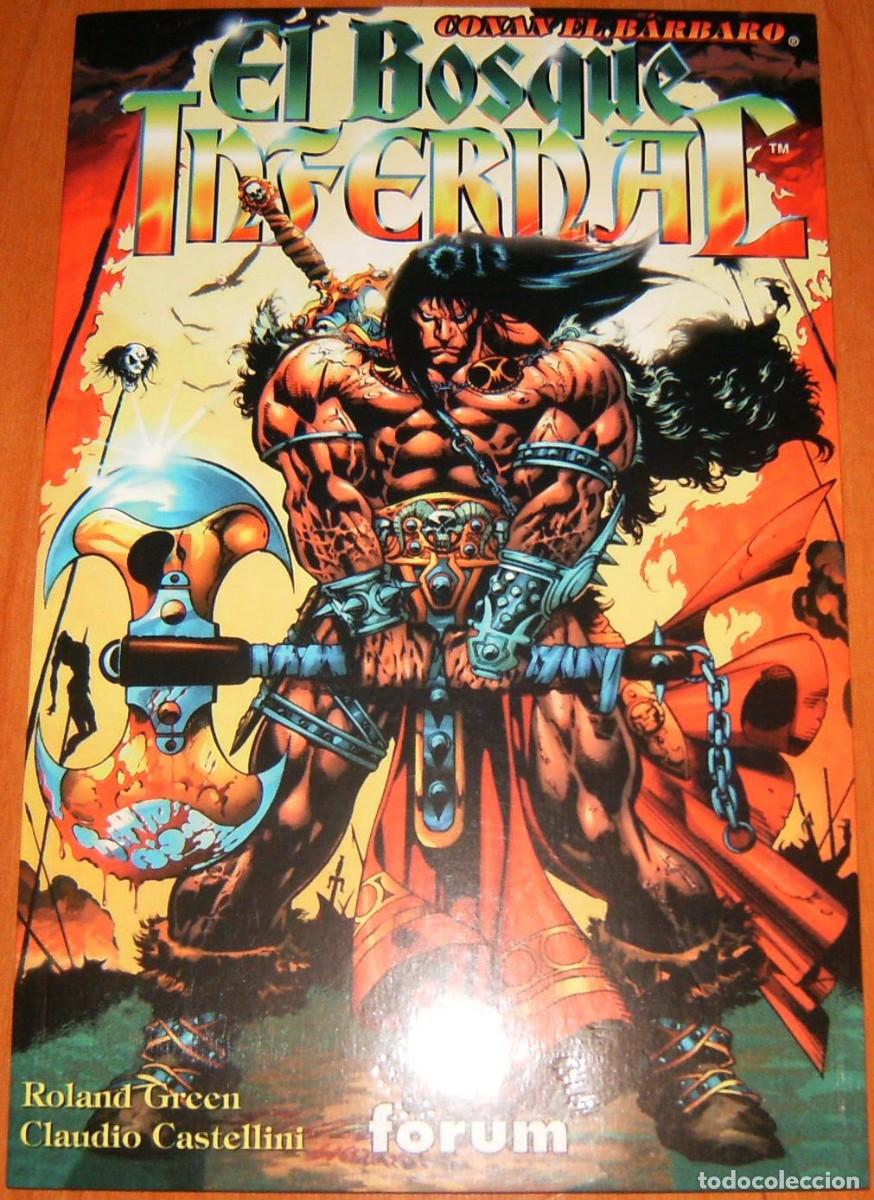 C&oacute;mics: CONAN BOSQUE INFERNAL SE&Ntilde;OR DE LAS ARA&Ntilde;AS RIO DE SANGRE PRIMAVERA 87 NAVIDAD 87 ANUAL 80 CONAN