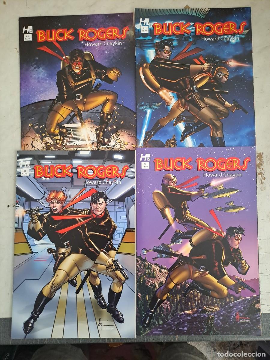 C&oacute;mics: Buck Rogers completa 4 n&uacute;meros, Hermespress en perfecto estado Bolsa DA
