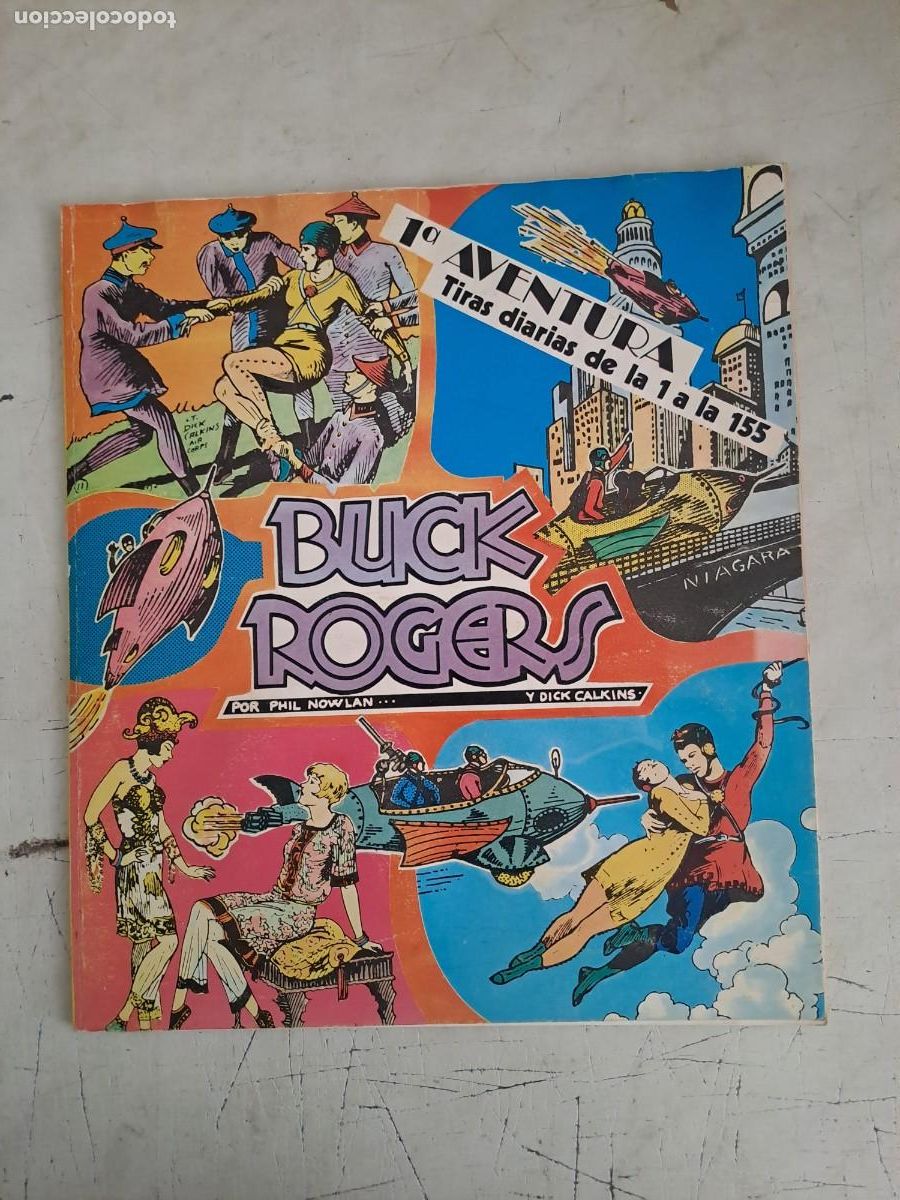 C&oacute;mics: Buck Rogers, tiras diarias de la 1 a la 155 Bolsa DA