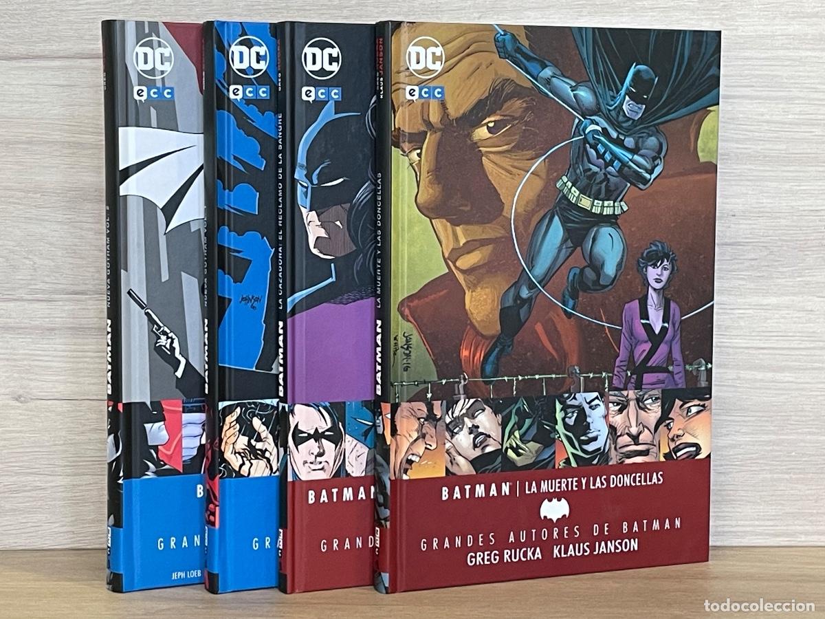 C&oacute;mics: Grandes Autores de Batman: Greg Rucka / Completo 4 vol&uacute;menes