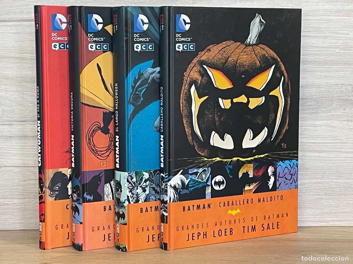 C&oacute;mics: Grandes Autores de Batman: Jeph Loeb y Tim Sale / Completo 4 vol&uacute;menes