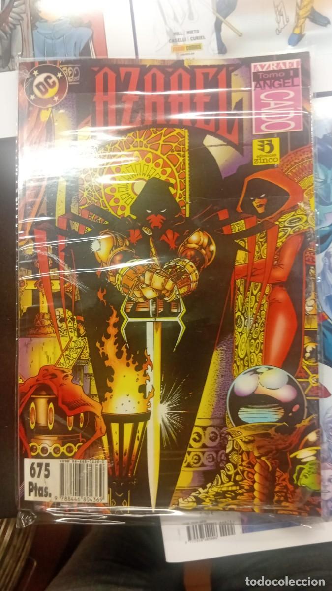 C&oacute;mics: AZRAEL: &Agrave;ngel Ca&iacute;do (lote de 2) COMPLETA - Foto 1