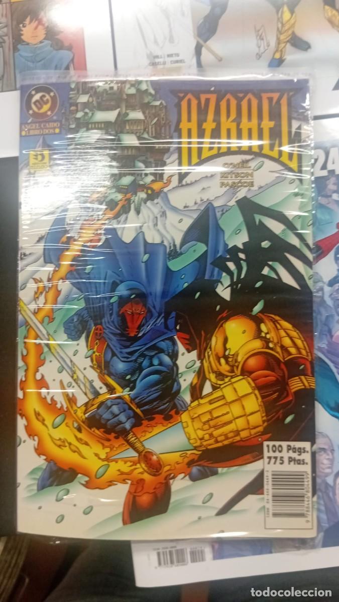 C&oacute;mics: AZRAEL: &Agrave;ngel Ca&iacute;do (lote de 2) COMPLETA - Foto 2