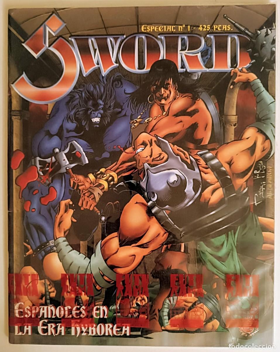 C&oacute;mics: Sword Especial #1 (1998) Espa&ntilde;oles en la Era Hyborea - Mike Ratera - Camaleon