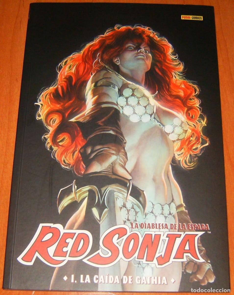 C&oacute;mics: RED SONJA 1 . LA CAIDA DE GATHIA . PANINI , LA DIABLESA DE LA ESPADA - Foto 1
