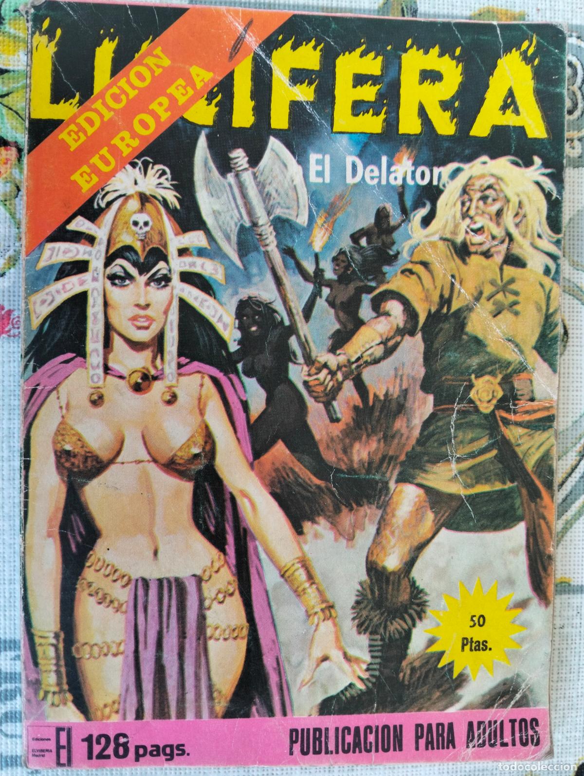 Comics : LUCIFERA N&ordm; 24, EL DELATOR, EDICIONES ELVIBERIA