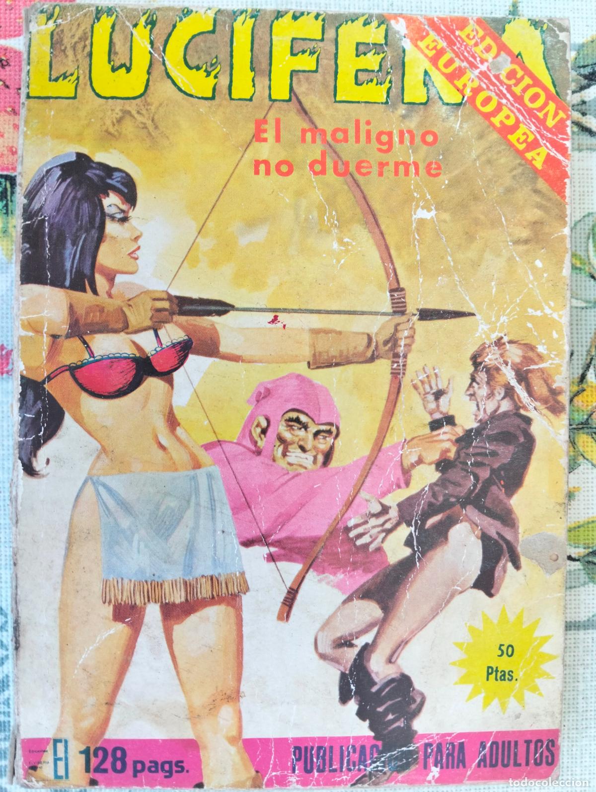 Comics : LUCIFERA N&ordm; 31, EL MALIGNO NO DUERME, EDICIONES ELVIBERIA