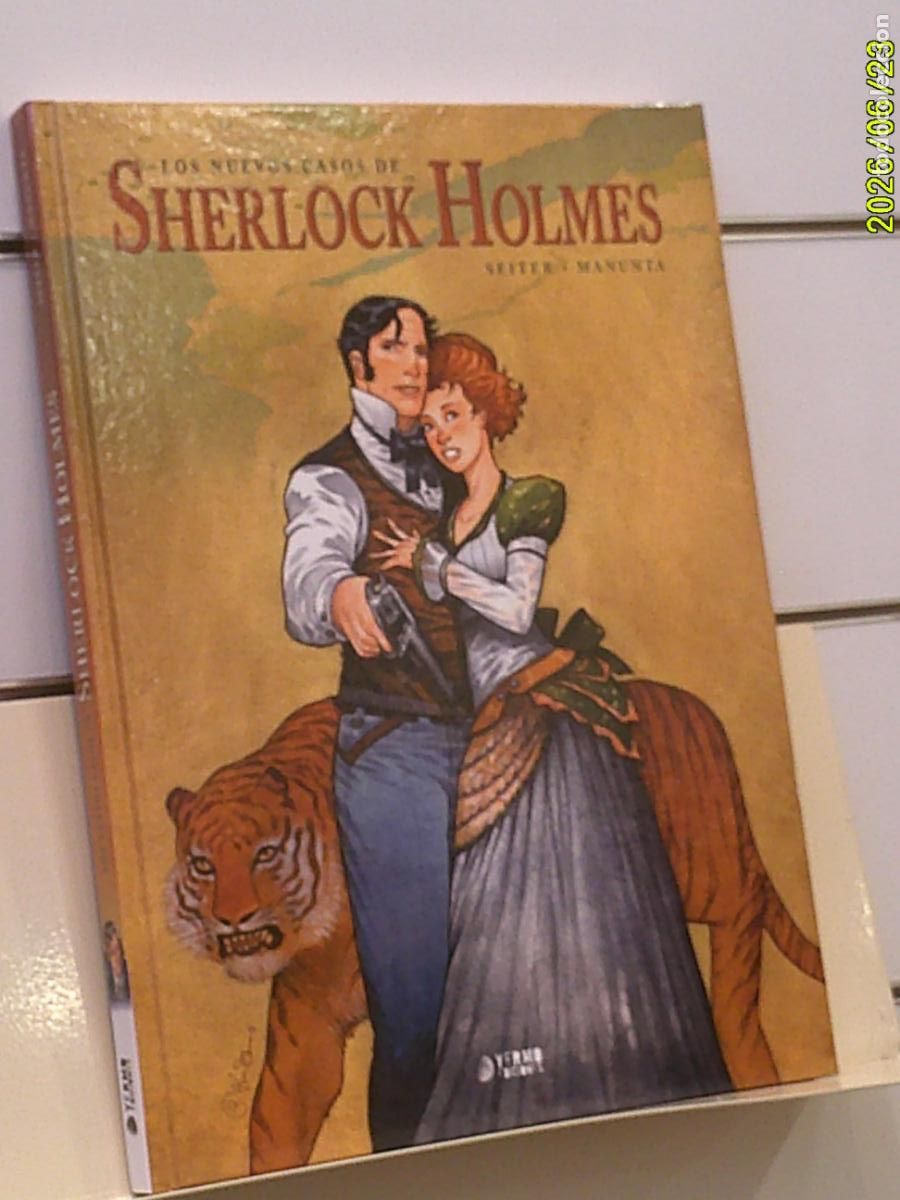 C&oacute;mics: LOS NUEVOS CASOS DE SHERLOCK HOLMES PRIMER VOLUMEN TOMO TAPA DURA - YERMO OFERTA