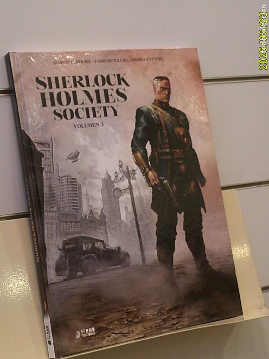 C&oacute;mics: SHERLOCK HOLMES SOCIETY VOLUMEN 3 TOMO TAPA DURA - YERMO OFERTA