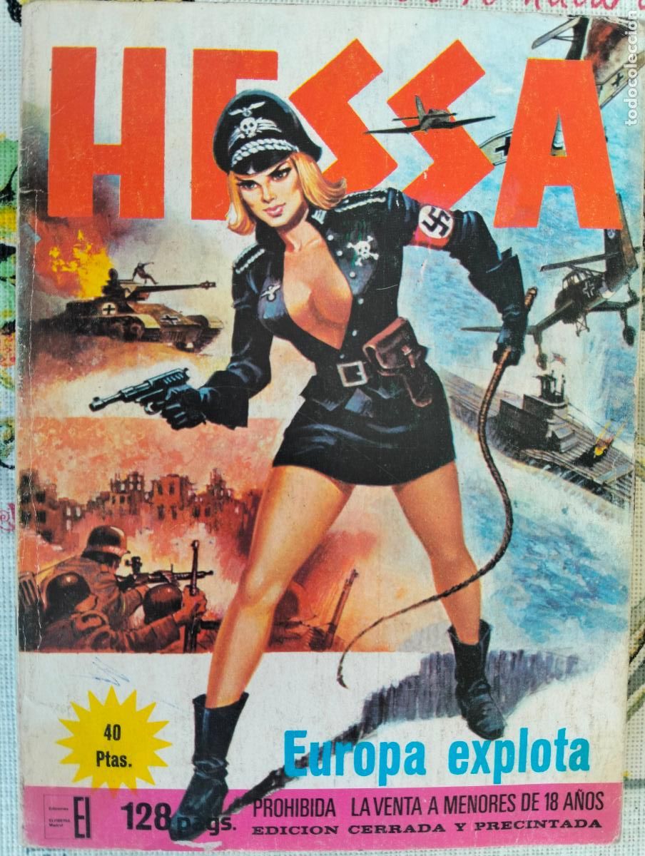 Comics : HESSA N&ordm; 1, EUROPA EXPLOTA, EDICIONES ELVIBERIA