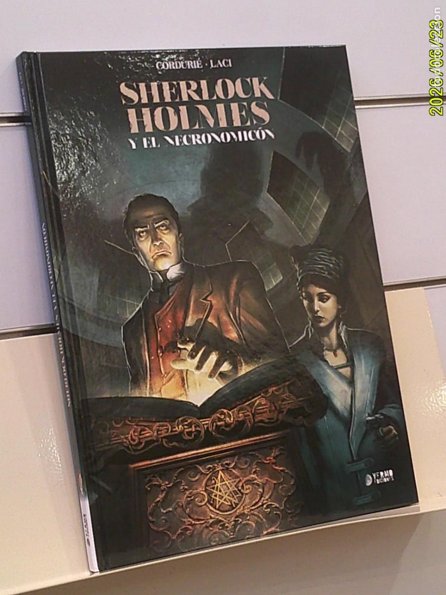 C&oacute;mics: SHERLOCK HOLMES Y EL NECRONOMICON TOMO TAPA DURA - YERMO OFERTA
