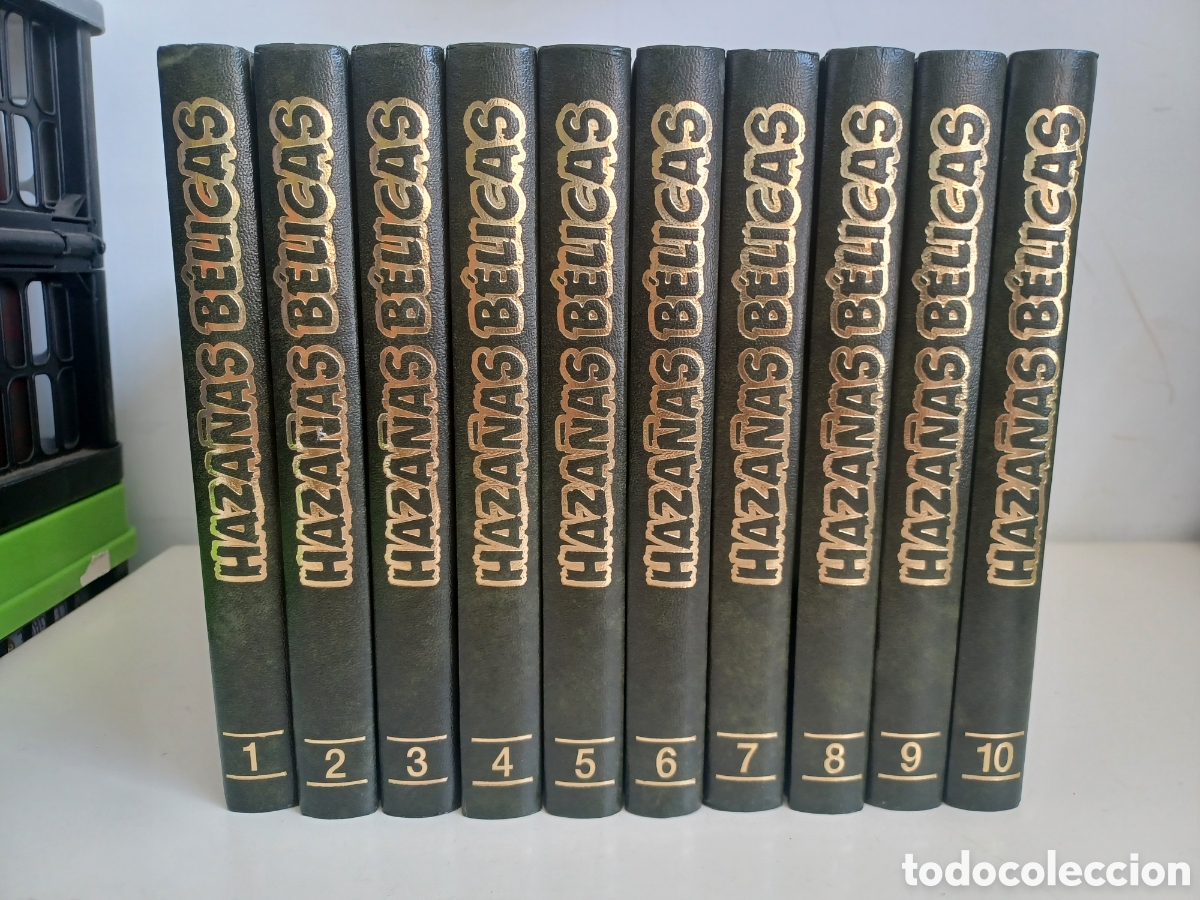 C&oacute;mics: Haza&ntilde;as b&eacute;licas. Edici&oacute;n coleccionistas tomos 1 a 10 (primera serie completa)/ Fondos Editoriales