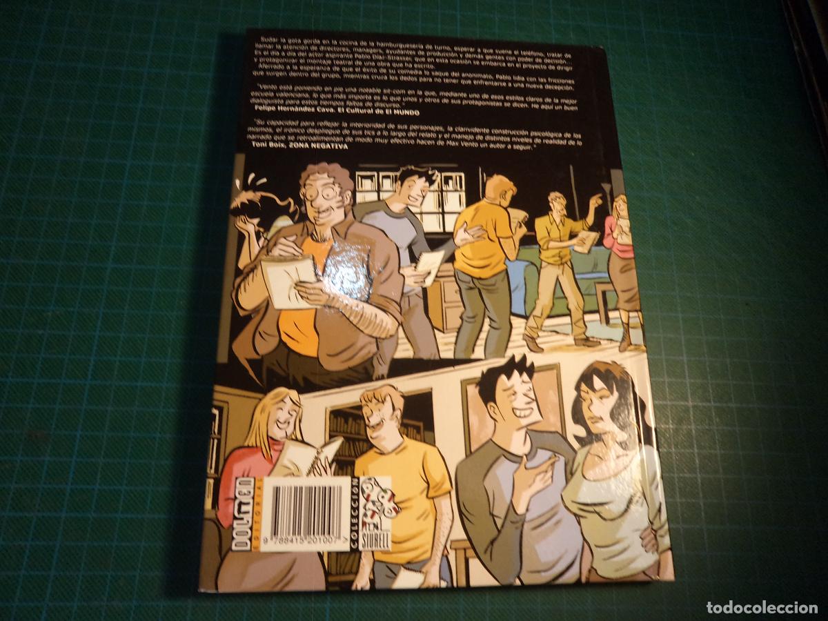 C&oacute;mics: Actor aspirante. Comedia en un acto. Max vento. Dolmen - Foto 3