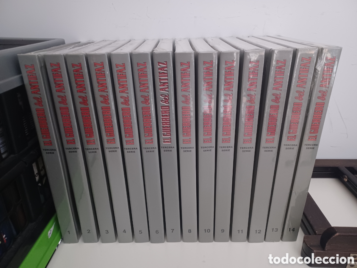 C&oacute;mics: El guerrero del antifaz. Tercera serie completa 14 tomos/ Carbonell Bartra/ NUEVO PRECINTADO