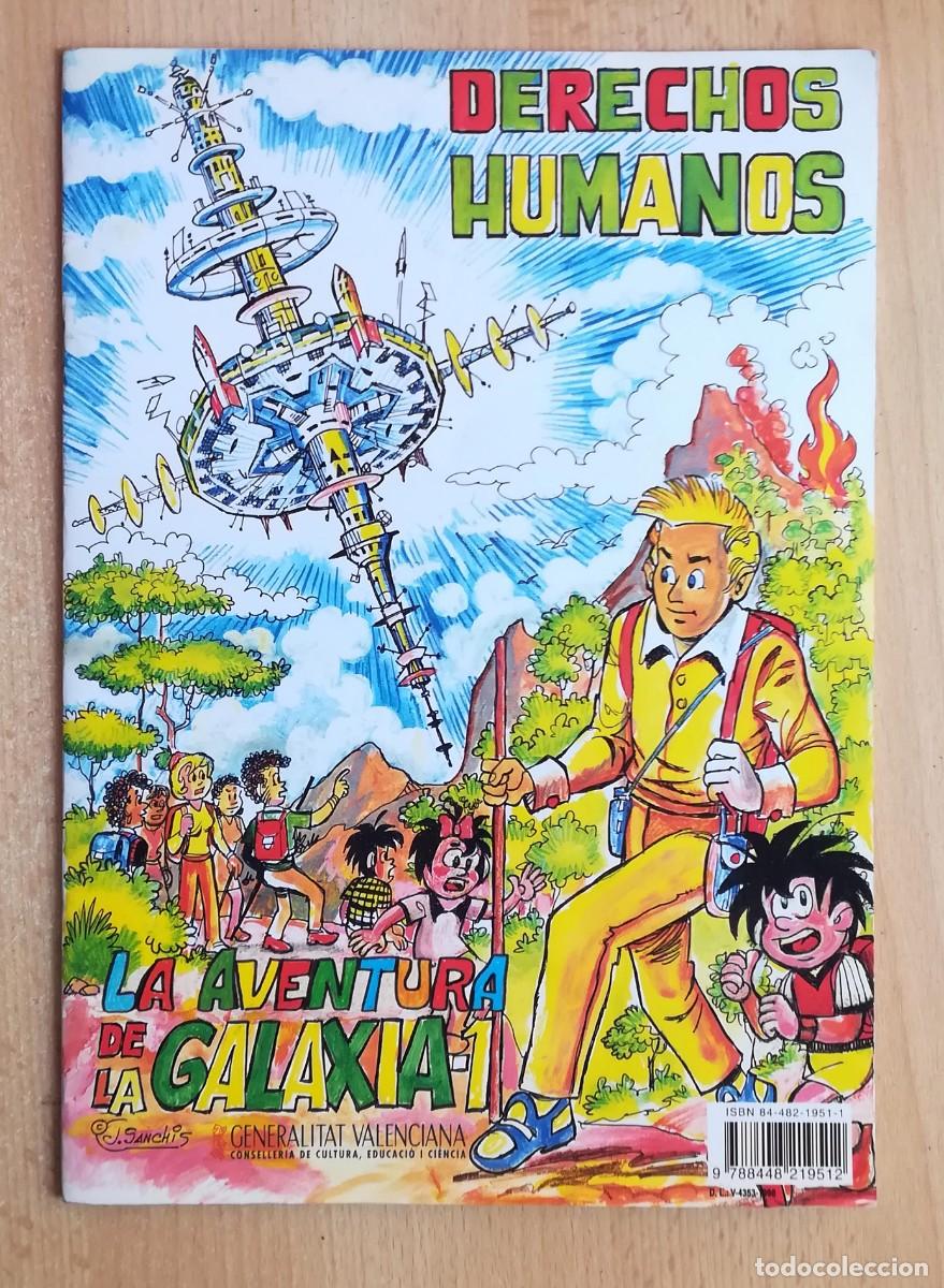 C&oacute;mics: Derechos humanos. La aventura de la galaxia 1, por Jos&eacute; Sanchis, autor de Pumby.