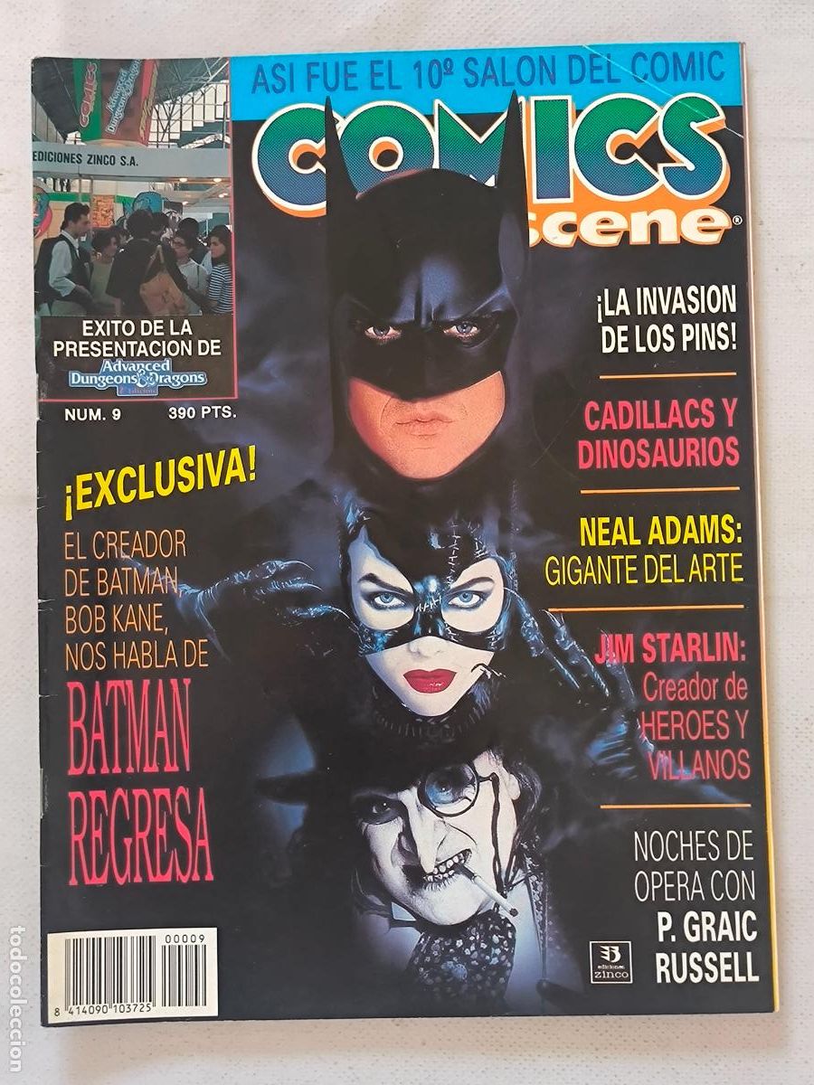C&oacute;mics: COMICS SCENE N&ordm; 9 - ZINCO (X1)