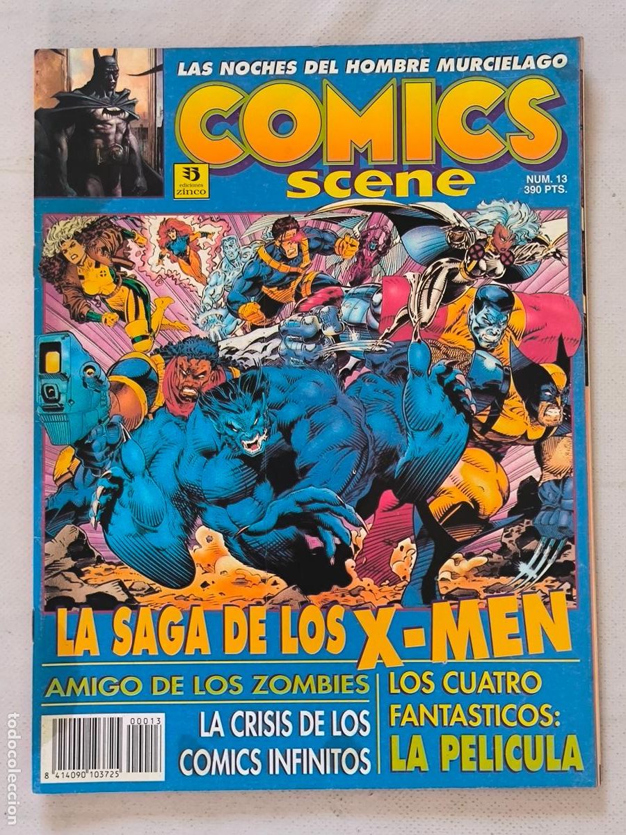 C&oacute;mics: COMICS SCENE N&ordm; 13 - ZINCO (F1) - Foto 1