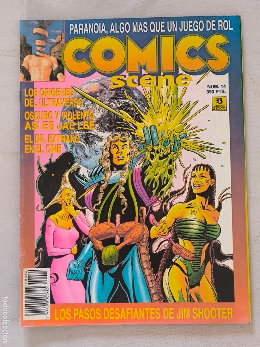 C&oacute;mics: COMICS SCENE N&ordm; 14 - ZINCO (F1) - Foto 1